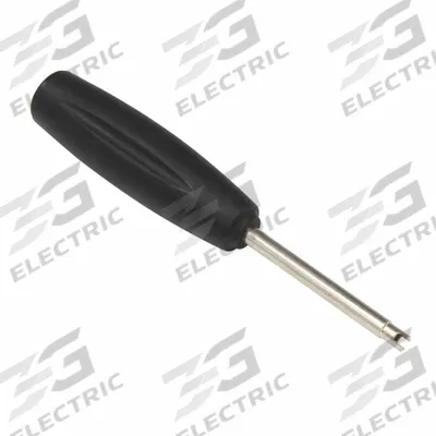 TRU-FLATE Valve Core Extractor: Valve Core Extractor, Steel, 8 1/8 in Overall Lg - Tire Valve Tools