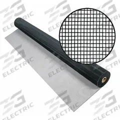 PHIFER Replacement Screen: Aluminum, Charcoal, 18 x 16 Mesh Size, 6 ft Wd, 100 ft Lg (MPN 3000976). Key specifications — Brand: PHIFER; Color: Charcoal; Mesh Size: 18 x 16.