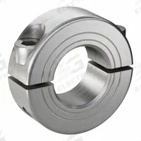 RULAND MANUFACTURING Shaft Collar: 2-Piece, Metric, Round, Clamp-On, 21 mm Bore Dia, 15 mm Collar Wd (MPN MSP-21-SS). Key specifications — attr671628: RULAND MANUFACTURING.