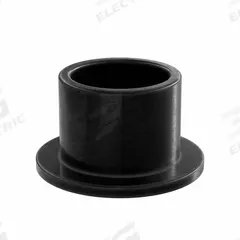 OILITE Flanged Sleeve Bearing: Vespel SP-21, 1/2 in Bore, 5/8 in OD, 1/2 in Overall Lg, Black (MPN VSPF-0809.5-04B). Key specifications — Brand: OILITE; Color: Black.
