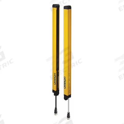 OMRON Light Curtain: 24V DC, 36 Beams, 20 mm Spacing, 750 mm Protected Ht - Light Curtains for Hand Detection
