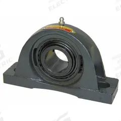 SEALMASTER Pillow Block Bearing: 2 in Bore, Cast Iron, Set Screws, 2 1/2 in Shaft Ht, 220°F Max Temp (MPN NP-32). Key specifications — Brand: SEALMASTER; Mounting Bolt Size: 5/8 in; System of Measurement: Inch.