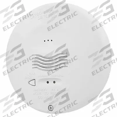 SYSTEM SENSOR Carbon Monoxide Alarm: Hardwired, CO Detector, Electrochemical - Carbon Monoxide Detectors