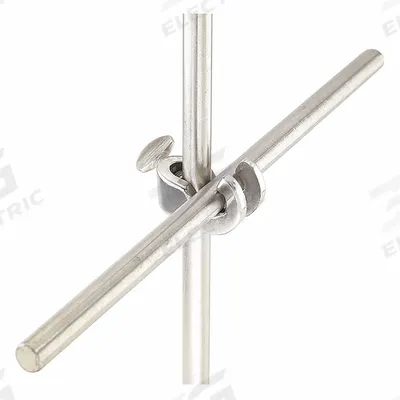 OHAUS Lab Frame Foot: Stainless Steel, 1 in Rod Dia - Lab Support Stands without Rods