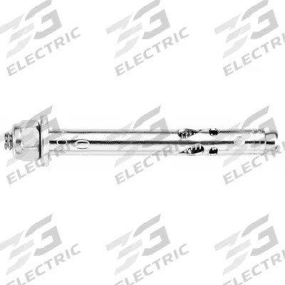 DEWALT Sleeve Anchor: 1 3/8 in Overall Lg, 1/4 in Dia, #10-24 Thread Size, Stainless Steel - Sleeve Anchors with Hex Nuts