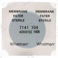 CYTIVA WHATMAN Membrane Filter: 47 mm Dia, 0.45 um Pore Size, Mixed Cellulose Esters, Sterile (MPN 7141-104). Key specifications — Brand: CYTIVA WHATMAN; Manufacturer Part Number: 7141-104; Product Type: Membrane Filter.