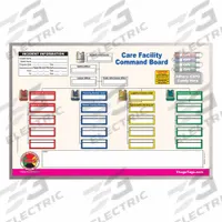 DISASTER MANAGEMENT SYSTEMS Incident Command Board: Dry Erase Caddy/Dry Erase Pens, 24 in Overall Wd (MPN DMS 05527). Key specifications — Brand: DISASTER MANAGEMENT SYSTEMS; Includes: Dry Erase Pens; Material: Aluminum.