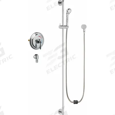 CHICAGO FAUCETS Shower Faucet: SH-TP, 2.5 gpm Handheld Showerhead Flow Rate, Plastic - Shower Faucets with Hand-Held Showerheads