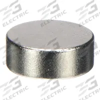 APPROVED VENDOR Rare Earth Magnet: Samarium Cobalt, 1/2 in Outside Dia, 0.187 in Thick, Disc Magnet (MPN 6YA31). Key specifications — Color: Silver; Max Pull Force: 5 lbf.