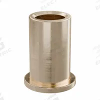 Flanged Sleeve Bearing: Bronze, SAE 841, 5/16 in Bore, 7/16 in OD, 3/4 in Lg, -35°F to 300°F, 10 PK (MPN FF413-03B). Key specifications — System of Measurement: Inch; Material Grade: SAE 841; Flange Type: Flanged; Brand: OILITE.