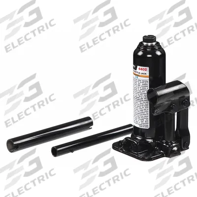 SUNEX TOOLS High-Clearance Bottle Jacks: Steel, Manual Handle, Mechanical