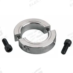 RULAND MANUFACTURING Shaft Collar: 2-Piece, Metric, Round, Clamp-On, 80 mm Bore Dia, 19 mm Collar Wd (MPN MSP-80-A). Key specifications — attr671628: RULAND MANUFACTURING.