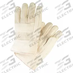 MCR SAFETY Knit Gloves: L ( 9 ), Glove Hand Protection, Uncoated, 500°F Max Temp, Cotton, 12 PK (MPN 9124C). Key specifications — Knit Material Color: Beige; Brand: MCR SAFETY.