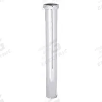 APPROVED VENDOR Extension: Brass, Chrome, Silver, 1 1/2 in Nominal Pipe Size, 12 in Overall Lg, Slip (MPN 1PNP6). Key specifications — Finish: Chrome; Includes: Nut and Washer; Brand: APPROVED VENDOR; Connection Type: Slip.