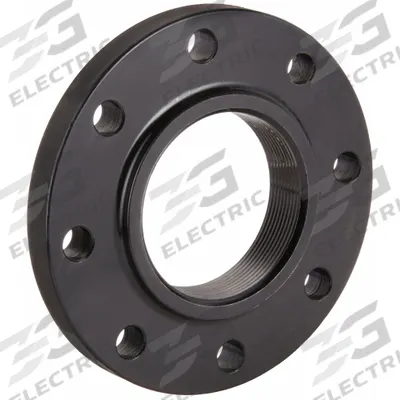 APPROVED VENDOR Metal Pipe Flange: 4 in, NPT Threaded, Carbon Steel, Raised Flange - Threaded Steel & Iron Pipe Flanges