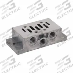 AVENTICS Subbase: For Series HV, 1825503143. Key specifications — attr1077635: HV; attr1077629: AVENTICS; attr1077625: 1825503143; attr1077687: Subbase.