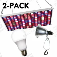 LED Grow Panel: Full/Broad, 120V AC, Bulb Included, LED, 2 ft Max Mounting Ht (MPN 602227). Key specifications — Voltage: 120V AC; Plant Growth Application: Seed Starting; Spectrum: Full/Broad; Brand: MIRACLE LED; Includes: LED Grow Panel (2).
