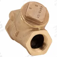 MILWAUKEE VALVE Swing Y Check Valve: Swing, Y-Style Valve Body, 1 in Pipe Size, FNPT x FNPT, Bronze (MPN 515Y 1"). Key specifications — Brand: MILWAUKEE VALVE.