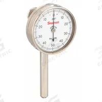 STARRETT Back Plunger Dial Indicator: 0 in to 0.2 in, Inch, Mechanical, 0-50-0 Dial Reading (MPN 196B5). Key specifications — attr1184168: 196B5; attr1184178: 0-50-0; attr1184223: STARRETT; attr1200883: Back Plunger Dial Indicator; attr1184179: Mechanical.