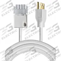 LITHONIA LIGHTING Power Cord: 72 in Lg, 2 in Wd, 4 in Ht, For IBZ Series (MPN CS1WIMP). Key specifications — Includes: Cord and Plug; Accessory Type: Modular Wiring; For Use With: IBZ Series; Brand: LITHONIA LIGHTING.