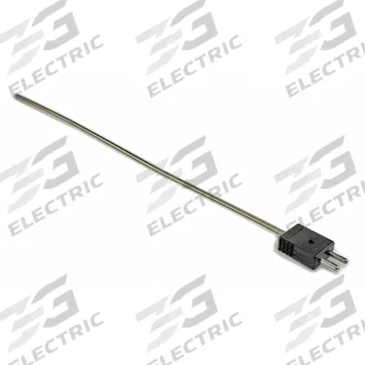 Dayton Thermocouple Probe: -346°F to 2,193°F /-210°C to 1,200°C, Type J, Rounded Tip - Thermocouples for Gas Applications