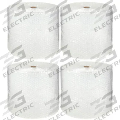 APPROVED VENDOR Bubble Rolls: 5/16 in Bubble Size, 12 in Roll Wd, 188 ft Roll Lg, Clear - Parcel-Ready Bubble Rolls