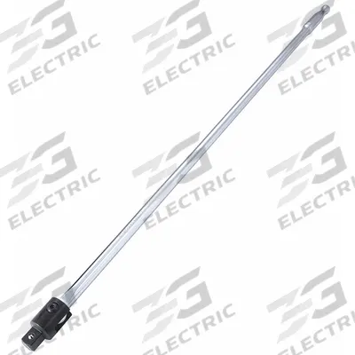WESTWARD Breaker Bar: 3/4 in Drive, 40 in Lg, Smooth Grip, Alloy Steel - Flex-Head Breaker Bars