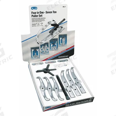 OTC Puller Set: 10 1/2 in – 11 in Jaw Spread, 8 3/4 in Jaw Reach, 0.35 Jaw Thick - Jaw Puller Sets