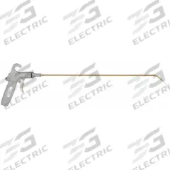 GUARDAIR Air Gun: Pistol-Grip Grip, Aluminum, 1/4 in Female NPT, 1 Nozzle(s), Angled, Focused, 18 in (MPN 74BH018Z). Key specifications — attr1328526: Aluminum; attr1328500: Chip Shield; attr1328508: GUARDAIR; attr1328515: Yes; attr1328533: Yes.
