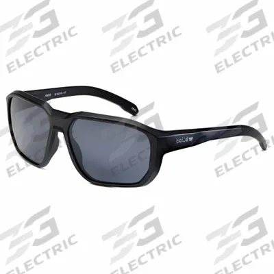 BOLLE SAFETY Safety Glasses: Silver Lens, Full-Frame, Platinum, Black Frame - Padded Comfort-Fit Safety Glasses