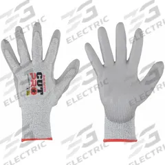 MCR SAFETY Cut-Resistant Gloves: 2XL ( 11 ), ANSI Cut Level A6, Palm, Dipped, Polyurethane, 12 PK (MPN 92743PUXXL). Key specifications — Brand: MCR SAFETY; Glove Hand Style: Left and Right; Touchscreen Compatible: Yes; Includes Reinforced Thumb Crotch: No; Knit Material Color: Gray.