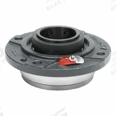 MOLINE BEARING 4 Bolt Flange Bearing: Spherical Roller, 3 3/16 in Bore, Cast Iron, Set Screws, 52100 (MPN 29131303). Key specifications — Bore Type: Cylindrical; Brand: MOLINE BEARING; Lubricant Material: LC-2 Lithium Complex Grease; Mounting Bolt Size: 3/4 in; Split Housing: Not Split; System of Measurement: Inch.