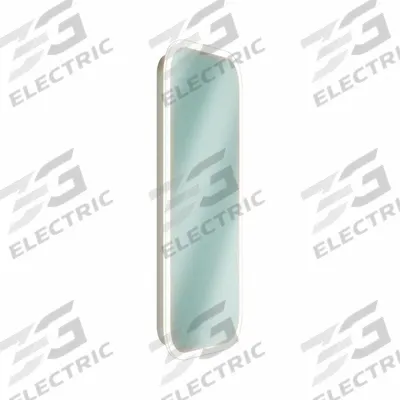 BRADLEY Bathroom Mirror: Rectangular, Glass, 36 in Overall Ht, 18 in Overall Wd - Lighted Vanity Bathroom Mirrors
