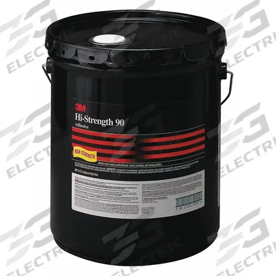 3M Spray Adhesive: Hi-Strength 90, 5 gal, Pail - Spray Adhesives for Laminates
