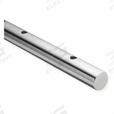 THOMSON Linear Shaft: 1 1/4 in Shaft Dia, 24 in Lg, Unfinished - Pre-Drilled Linear Shafts
