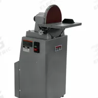 JET Disc Sander: For Metal, 115/230V, Single-Phase, 1.5 hp, 12 in Dia, Floor Standing, 1,960 RPM Max (MPN 414602). Key specifications — attr652953: 115/230V; attr652936: Single-Phase; attr666565: Metal; attr652910: JET.