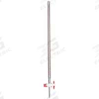 APPROVED VENDOR Straight Bore Buret: 25 mL, A, 584 mm, ±0.03 mL, 0.1 mL Inc, Borosilicate Glass (MPN BR2128-25). Key specifications — Closure Included: No; Tolerance: ±0.03 mL; Brand: APPROVED VENDOR; Body Material: Borosilicate Glass.