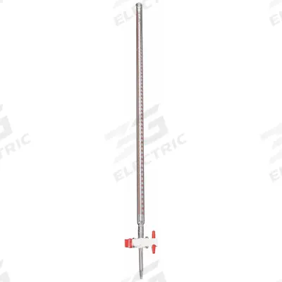 APPROVED VENDOR Straight Bore Buret: 25 mL, A, 584 mm, ±0.03 mL, 0.1 mL Inc - Class A Glass Burets