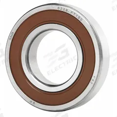 NTN Radial Ball Bearing: 6206, Dbl Shield, 30 mm Bore, 62 mm OD, 16 mm Wd, Alloy Steel Ring, 1 (MPN 6206HT200ZZ). Key specifications — System of Measurement: Metric; Bearing Industry Number: 6206.