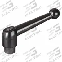 KIPP Adjustable Handle: Zinc w/ Steel Thread, 5/16"-18, 79 mm Lg (MPN K0116.3A31). Key specifications — Brand: KIPP.