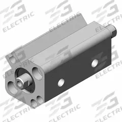 SMC Compact Cylinder: 12 mm Bore Dia, 10 mm Stroke Lg, Through Hole Mounting, Aluminum, M5 x 0.8, Rc (MPN CDQ2WB12-10DZ). Key specifications — attr946022: Through Hole; attr946024: Double Rod; attr946038: CQ2W; attr1123057: Rotating Rod; attr945997: SMC.