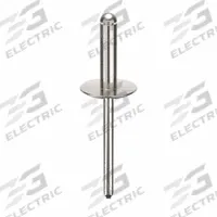Blind Rivet,2 in L,0.183 in dia,PK250: Inch, 2 in Overall Lg, 23/32 in Body Lg, Open End, 250 PK (MPN AD66-68BSLF200). Key specifications — Brand: POP AVDEL.