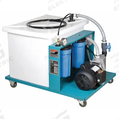 DYNABRADE Coolant Filtration System: Coolant Filtration System, Mfr. No. 64000/Mfr. No. 64001 - Post Grinder Coolant Filtration Systems