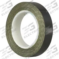 TAPECASE Cloth Tape: 1 in Wd, 18 yd Lg, 5 mil Thick, Silicone, Polyethylene Coated Cloth, Black (MPN 15C810). Key specifications — Series: SG56-03.
