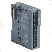 SCHNEIDER ELECTRIC Analog Input/Output Module: (4) Analog In, (2) Analog Out (MPN TM3AM6). Key specifications — Manufacturer Part Number: TM3AM6; Power Required: 24V DC; Product Type: Analog Input/Output Module; Series: M251; Number and Type of Outputs: (2) Analog; Mounting Style: Panel; Number and Type of Inputs: (4) Analog.
