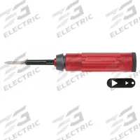 SHAVIV Deburring Tool Set: C40 Blade, Classic Handle A (MPN 155-29166). Key specifications — Brand: SHAVIV; Features: Telescopic Blade Holder; Blade Trade Number: C40; Holder Trade Letter: C.