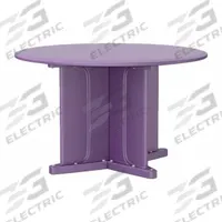 CORTECH Table: 29 in Overall Ht, 48 in Overall Dia, No Game Top, Ballast Accepted, Indigo, ISO 22196 (MPN 66751IG). Key specifications — attr1032567: CORTECH; attr1032564: Ballast Accepted; attr1032590: Polyethylene; attr1075036: Endurance.