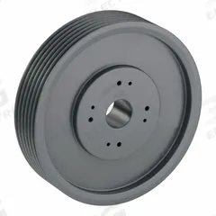 APPROVED VENDOR V-Belt Pulley: 8V3550, 6 Groove, 35.5 in OD, Bushed Bore, For 8V/8VX Belt Section (MPN 68V3550N). Key specifications — Pulley Industry Number: 8V3550; Pitch Diameter: 35.5 in (8V); For Belt Section (broad, with similar types): 8V or 8VX.