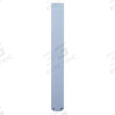 ASI GLOBAL PARTITIONS Partition Column: Phenolic, Matte, Folkstone Celesta, 70 in Ht, 7 in Wd - Pilasters for Bathroom Partitions