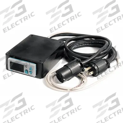 BRISKHEAT Temperature Controller: 5 1/2 in Overall Lg - Heating Mantle Temperature Controllers